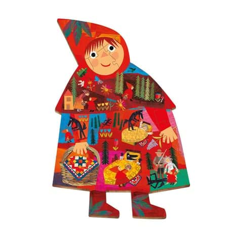 Woody Story Puzzle - Little Red Riding Hood 24 Pcs resmi