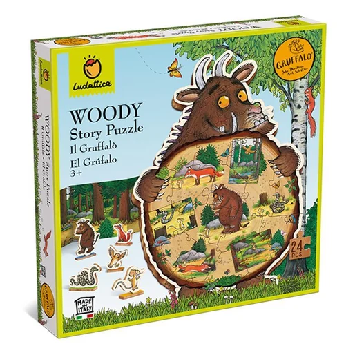 Woody Story Puzzle - Gruffalo 24 Pcs resmi