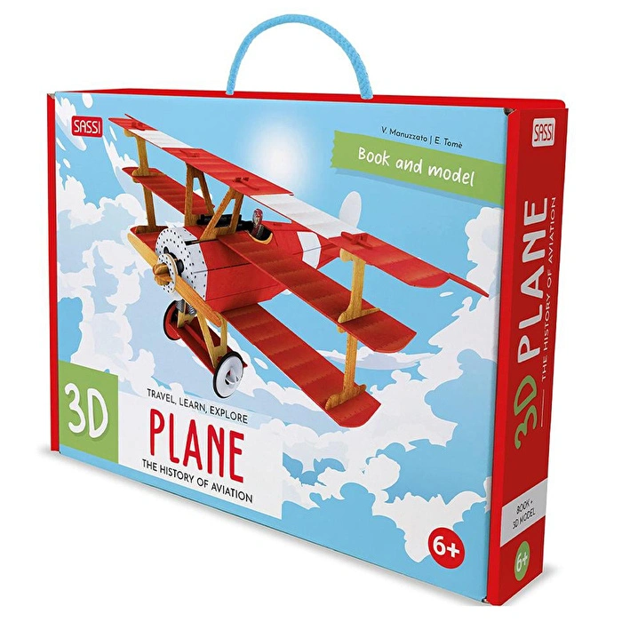 3D Plane - Book And 3D Model resmi