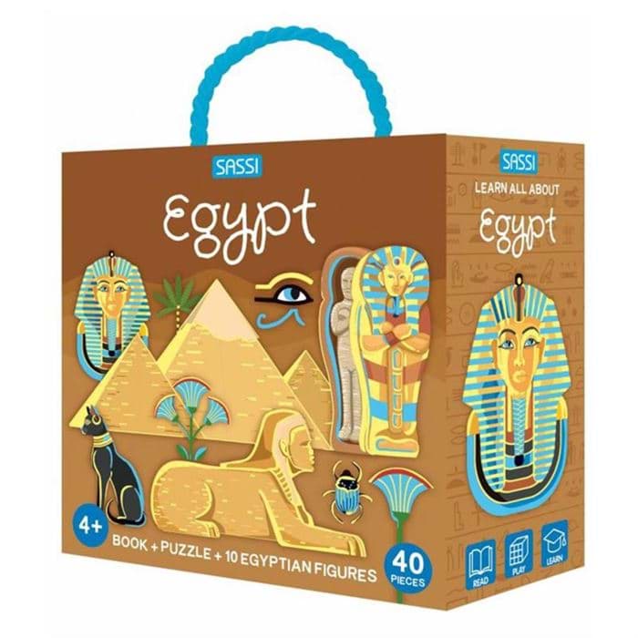 Egypt - Book and Puzzle resmi