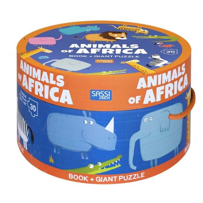 Animals Of Africa Giant Puzzle resmi
