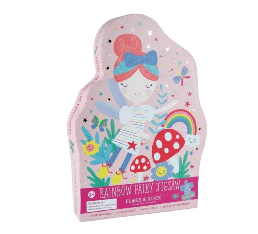 Floss And Rocks Rainbow Fairy Puzzle 20 Parça resmi