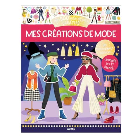 Mes500 Autocollants Creatifs-Mes Creatıons De Mod resmi