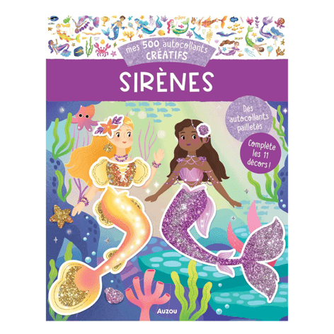 Mes 500 Autocollants Creatifs - Sırenes resmi