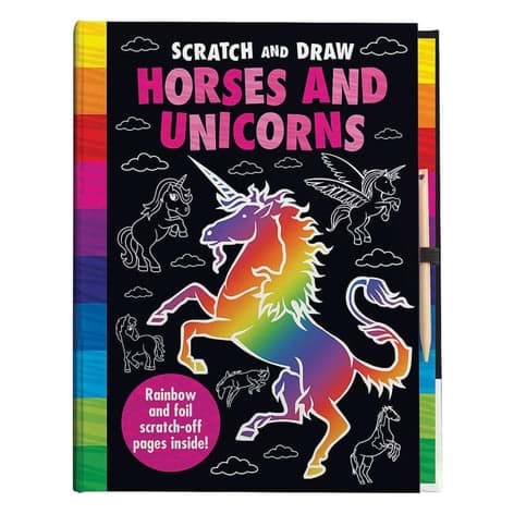 Scratch and Draw - Unicorns and Horses too resmi