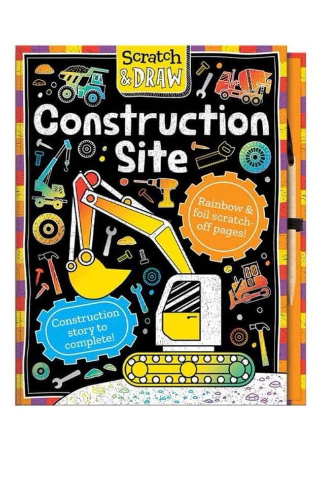 Scratch And Draw - Construction Site resmi