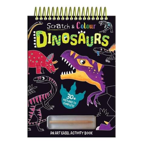 Scratch and Colour - Dinosaurs resmi