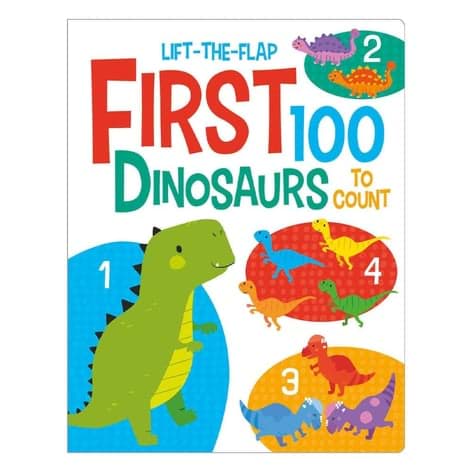 Lift The Flap First 100 Dinosaurs to Count resmi