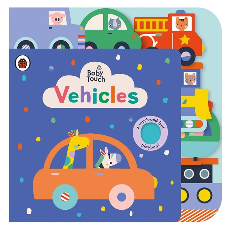 Baby Touch Vehicles Tab Book resmi