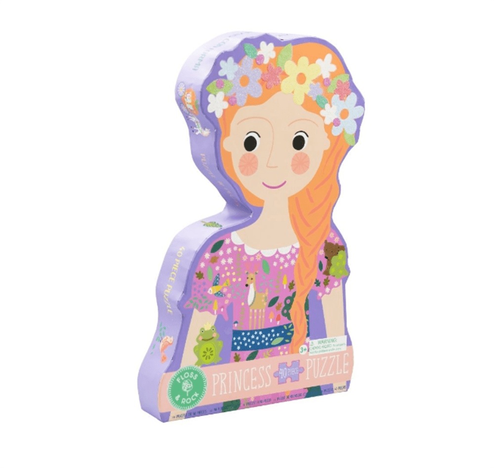 Floss & Rock 40 Parça Şekilli Yapboz Prenses resmi