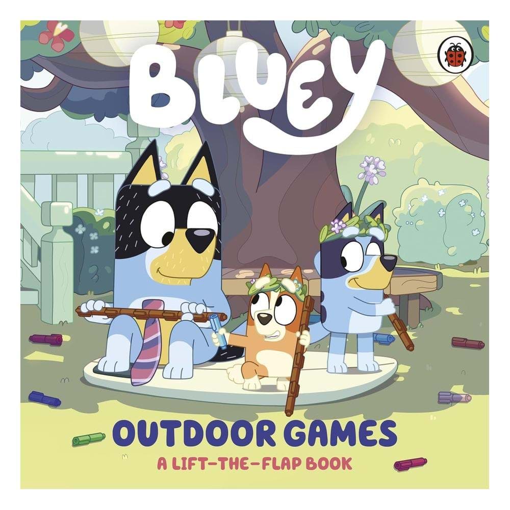 Bluey - Outdoor Games - Board Book resmi