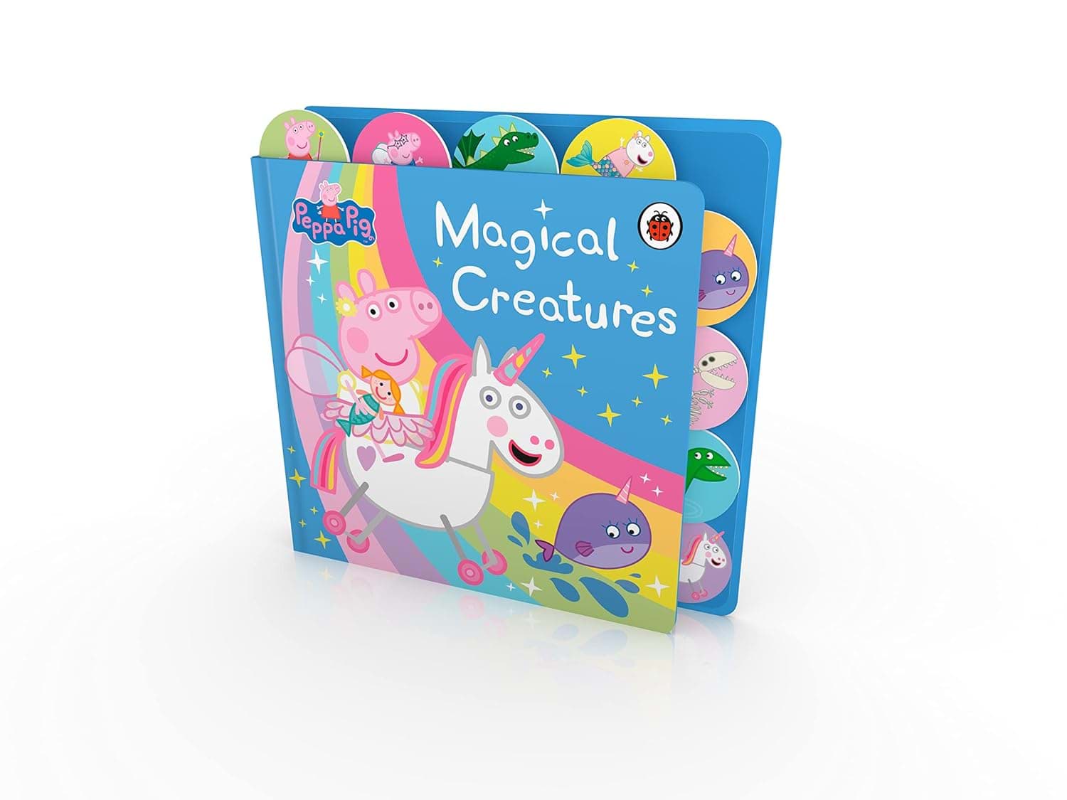 Peppa Pig - Magical Creatures Tabbed Board Book resmi