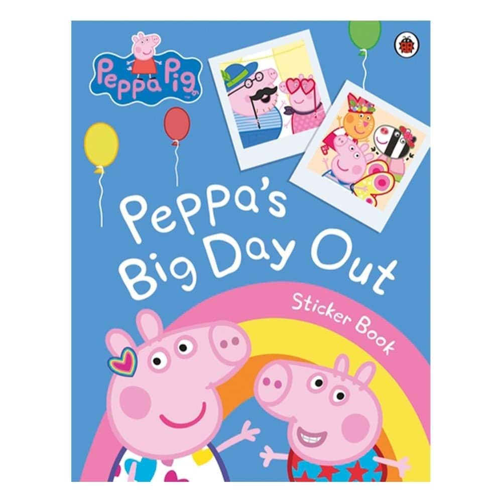 Peppa Pig - Peppas Big Day Out Sticker Book resmi