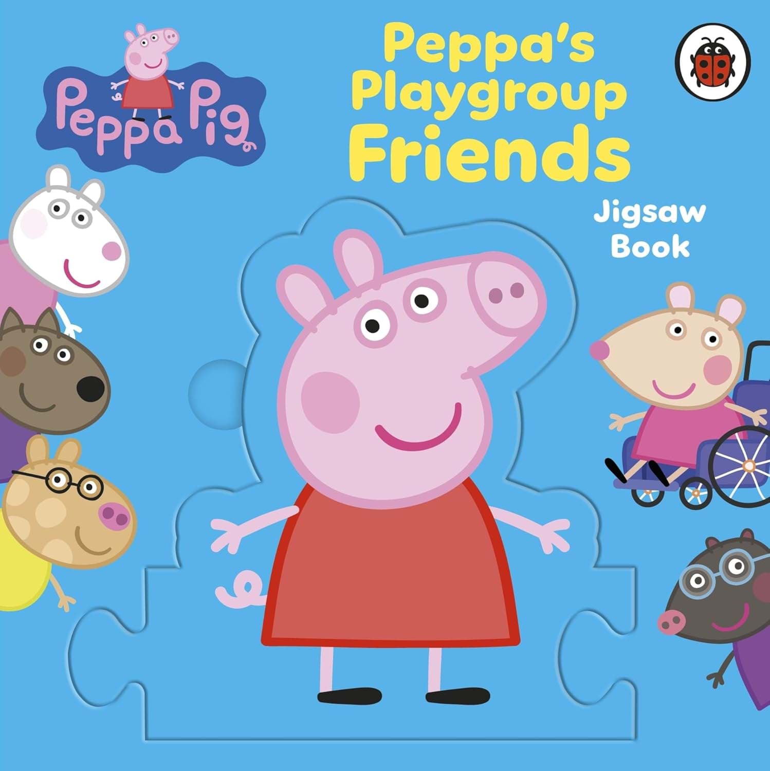 Peppa Pig - Peppas Playgroup Friends Jigsaw Book resmi