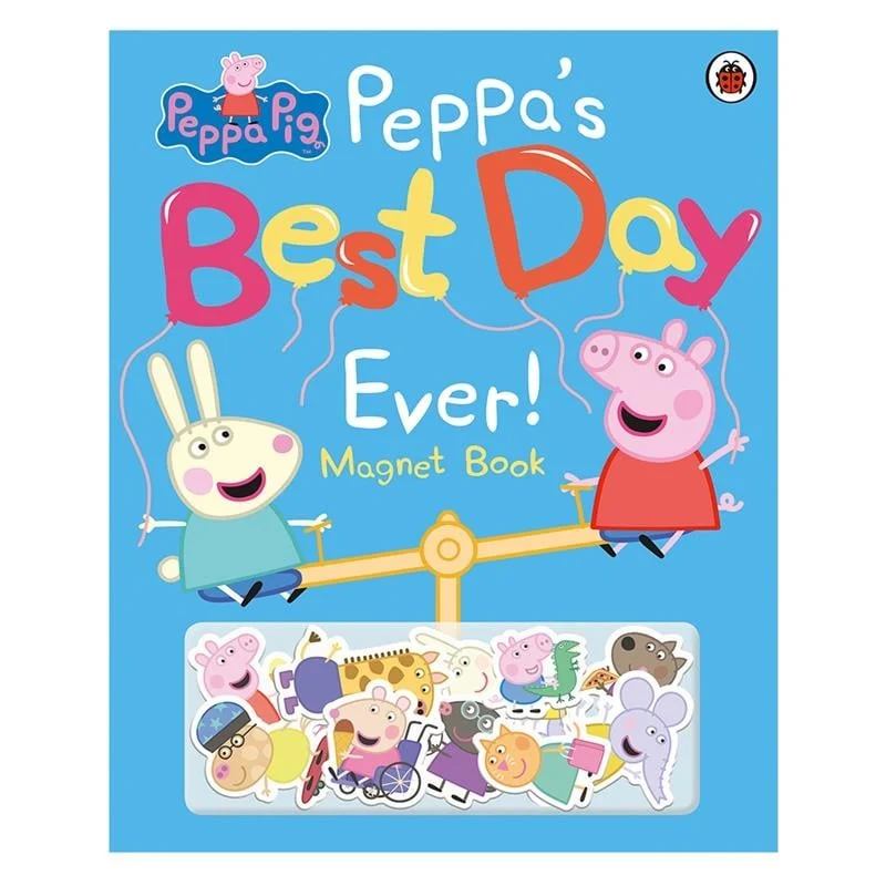 Peppa's Best Day Ever Magnet Book resmi