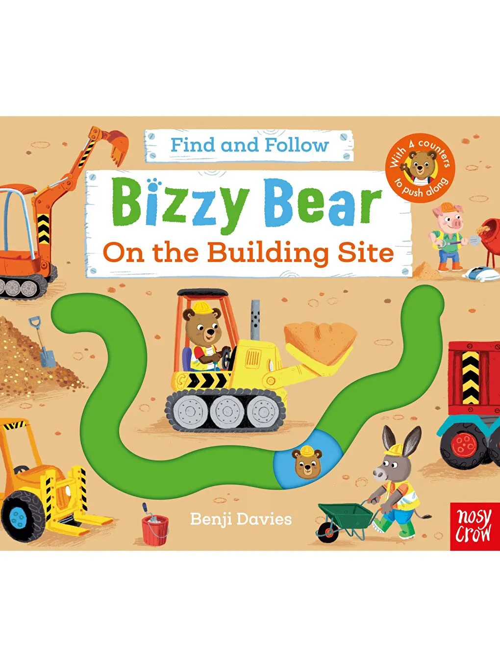 Bizzy Bear - Find and Follow On the Building Site resmi
