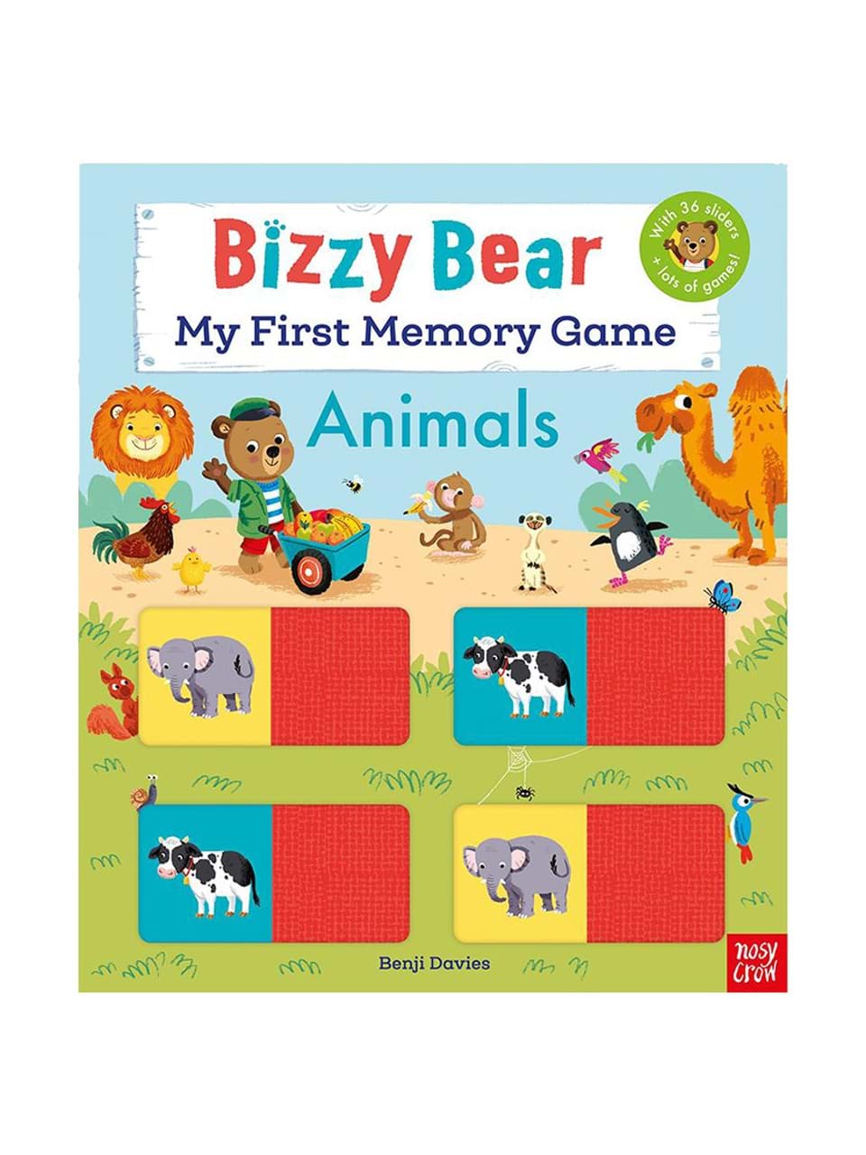 Bizzy Bear Memory Book Animals resmi