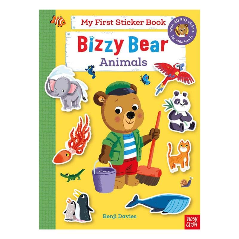 Bizzy Bear My First Sticker Book Animals resmi