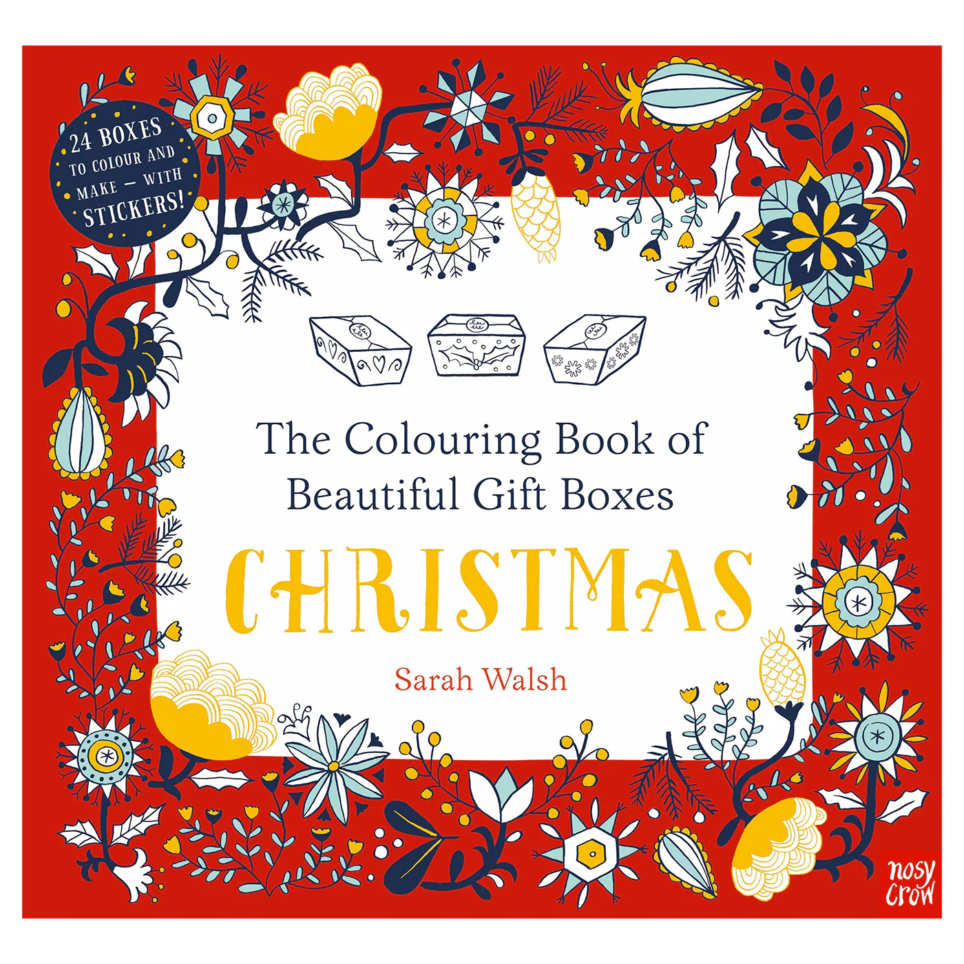 Colouring Boxes Christmas Book resmi