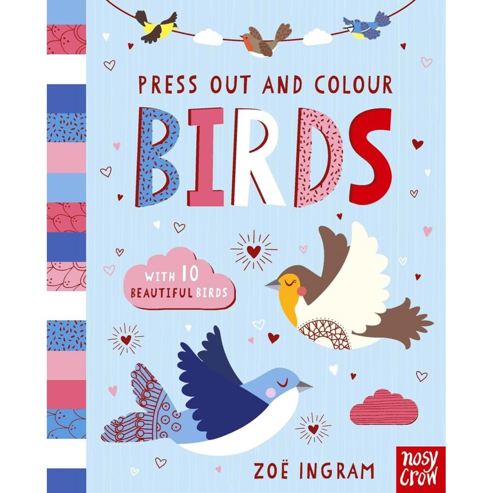 Press Out And Colour - Birds resmi