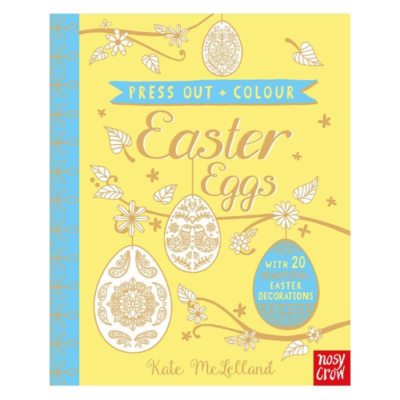 Press Out And Colour - Easter Eggs resmi