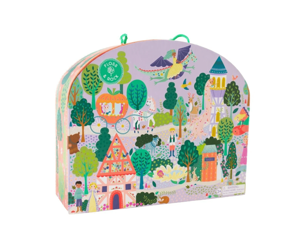 Floss & Rock Ahşap Figürlü Oyun Kutuları Fairy Tale resmi