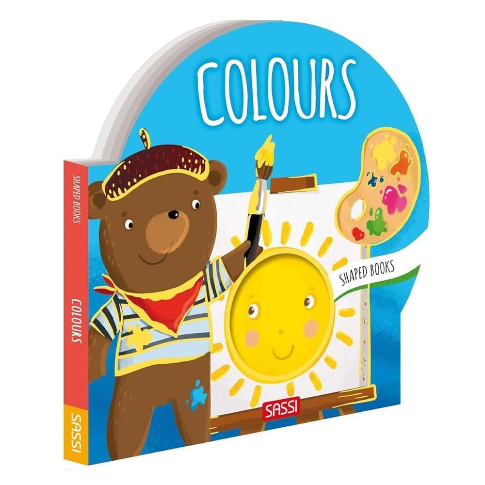 Colours - Shaped Board Book resmi