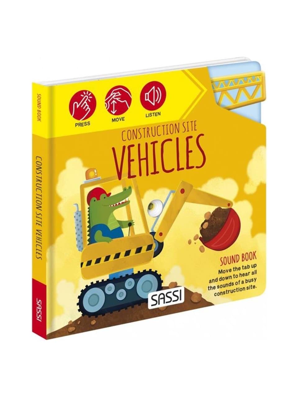 CONSTRUCTION SITE VEHICLES - SOUND BOOK resmi