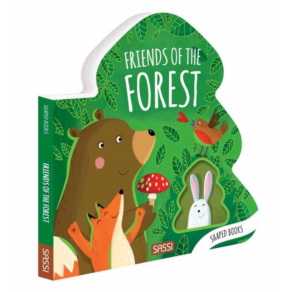 Friends of the Forest - Shaped Board Book resmi