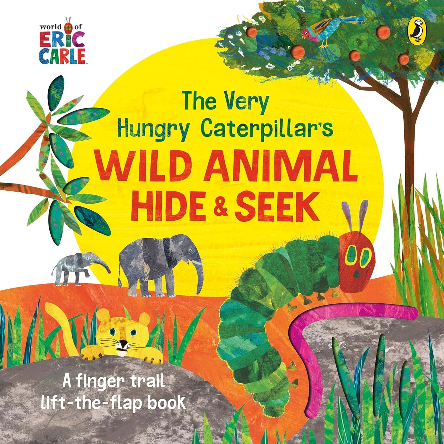 Wild Animal Hide And Seek Caterpillar resmi