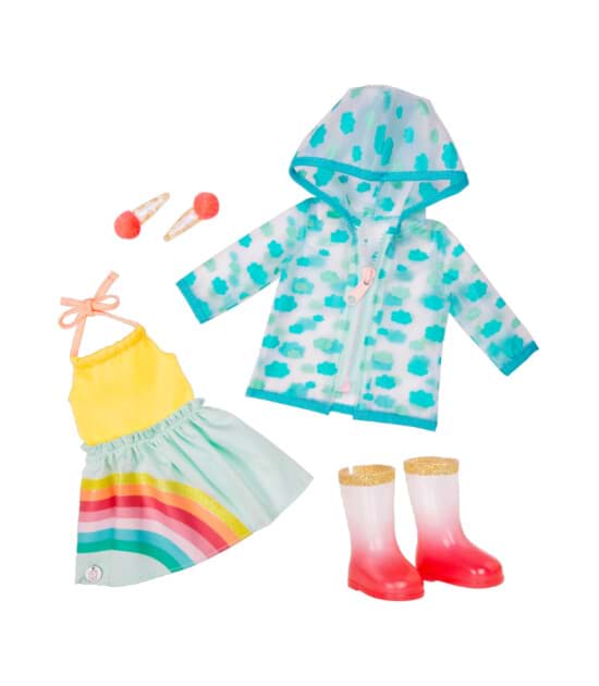 Glitter Girls Kıyafet Seti - Deluxe Rain Or Shine resmi