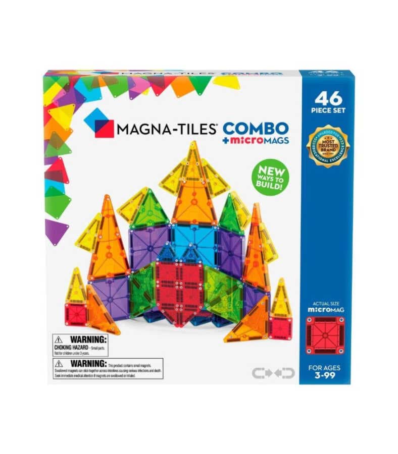 Magna-Tiles Combo + microMAGS - 46 Parça resmi