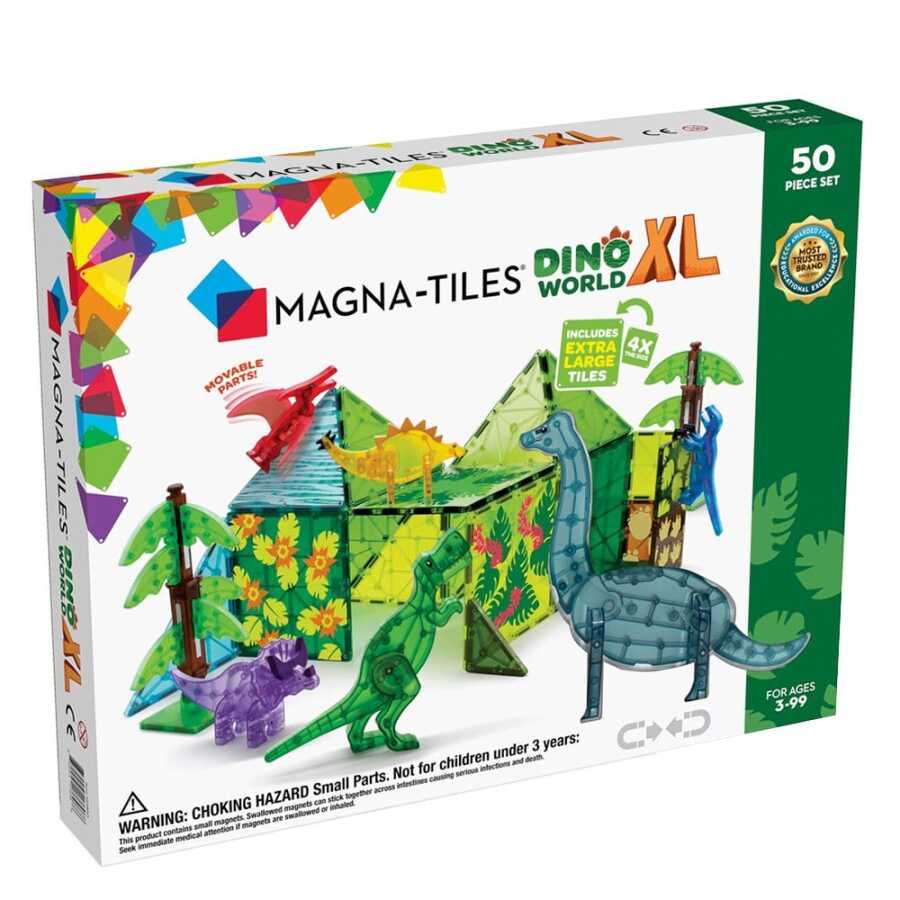 Magna-Tiles Dino World XL resmi