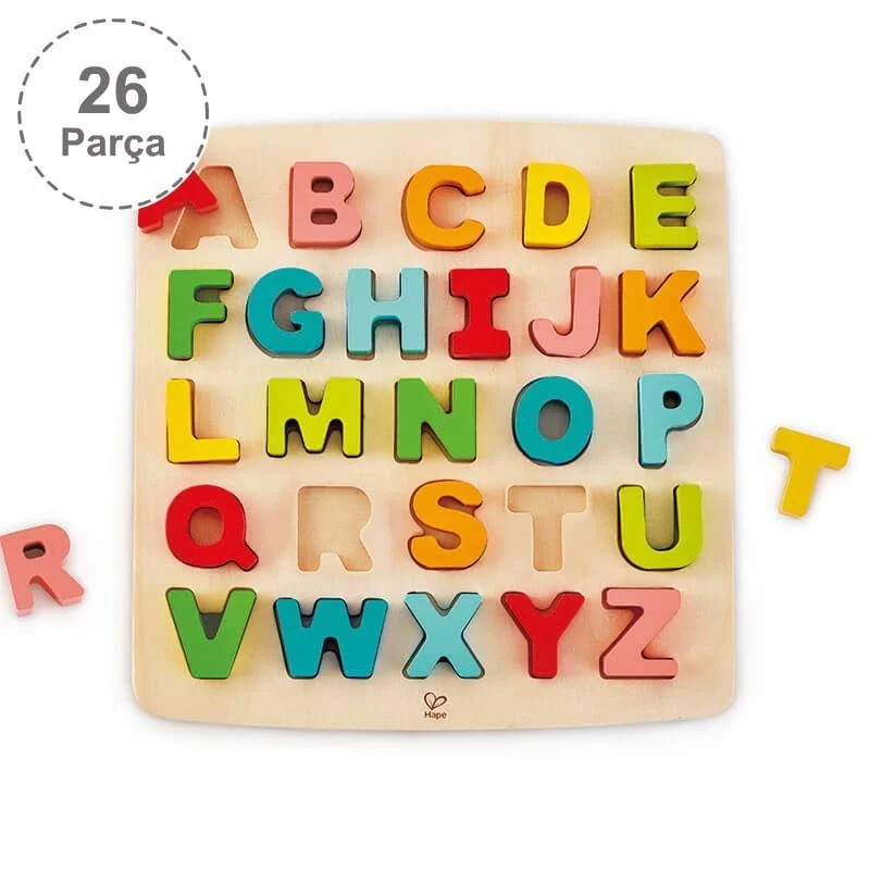Hape Chunky Puzzle Alfabe Yapbozu resmi