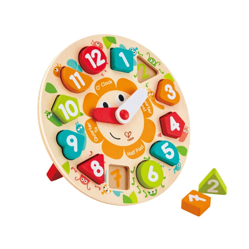 Hape Chunky Saat Yapbozu resmi