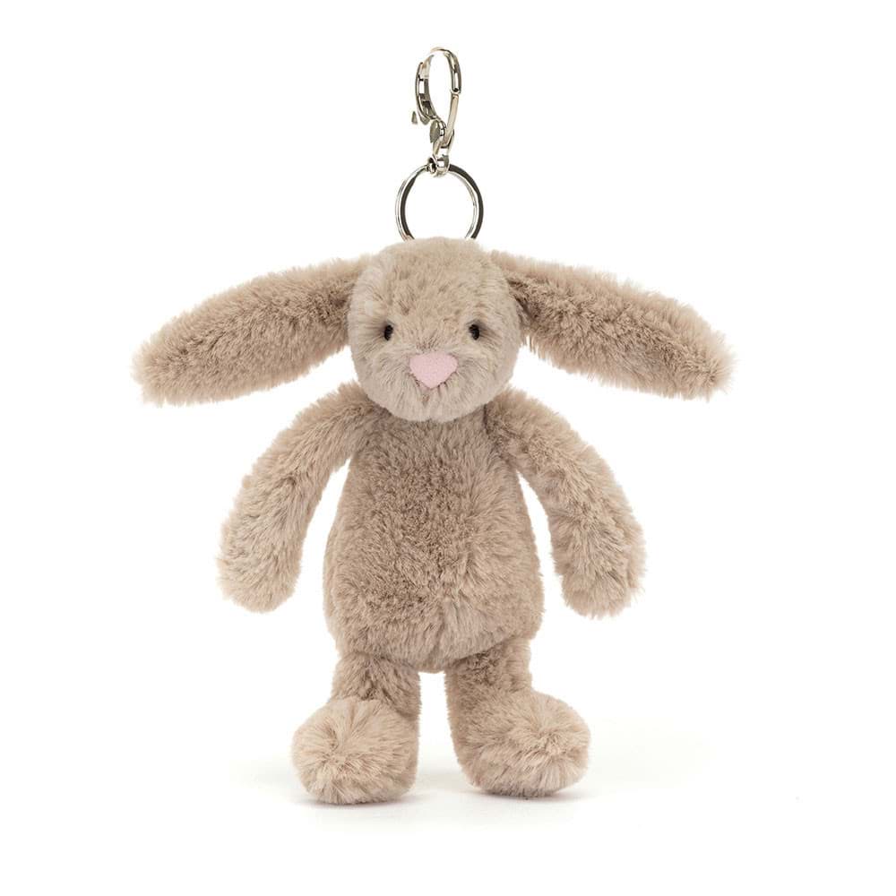 Bashful Beige Bunny Bag Charm resmi