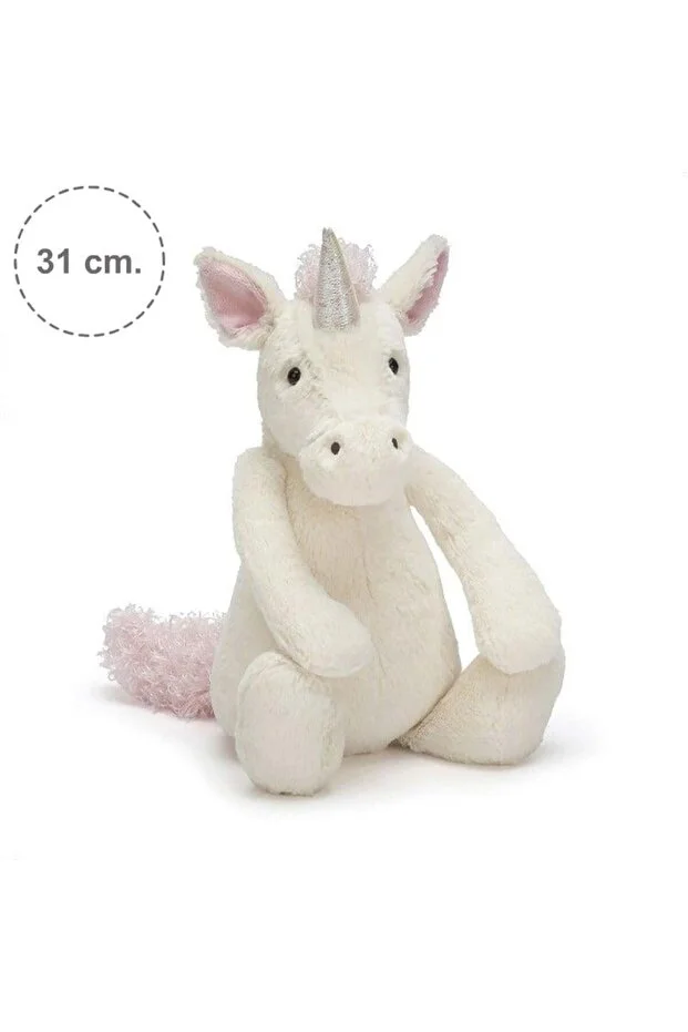 Jellycat Unicorn Krem 31cm resmi