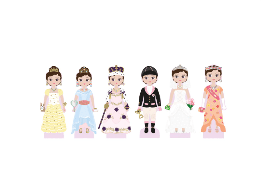 Mıknatıslı Giydirme Setleri Charlotte resmi