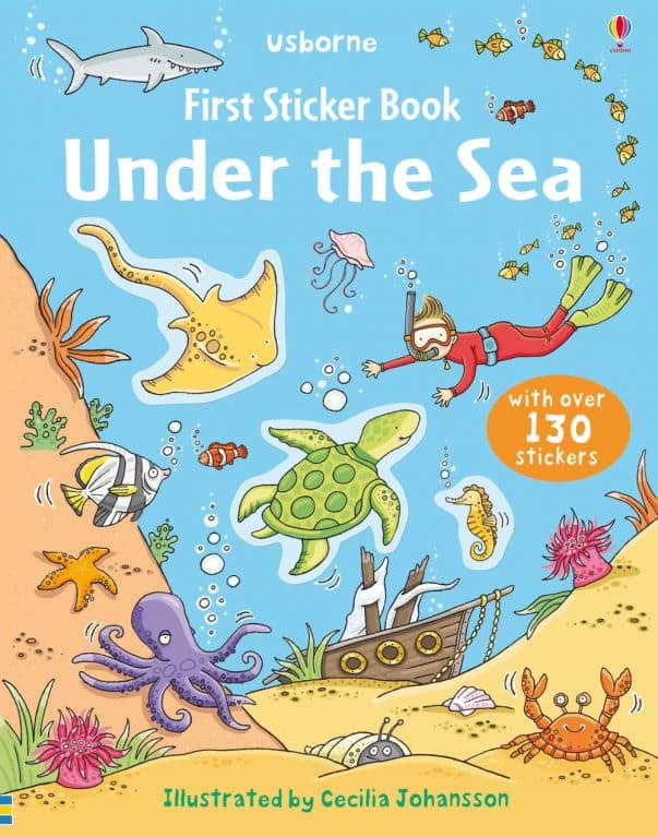 First Sticker Book Under the Sea resmi