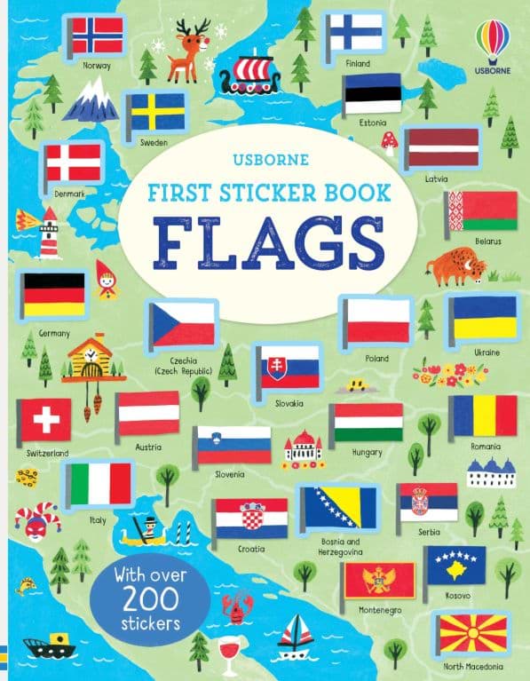 Flags Sticker Book resmi