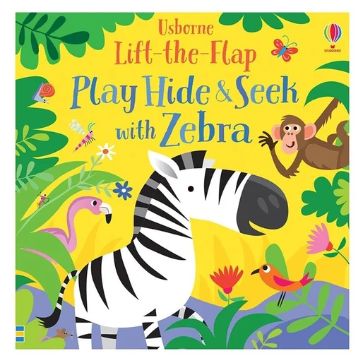Lift The Flap Play Hide & Seek With Zebra resmi