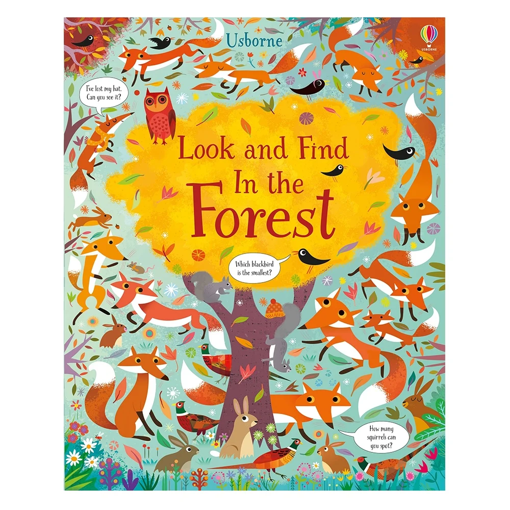 Look And Find Puzzles In The Forest resmi