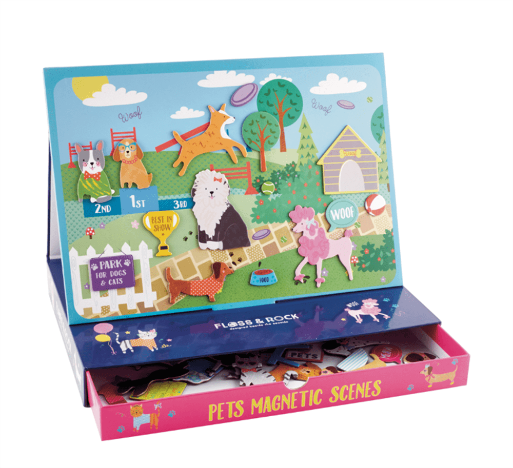 Mıknatıslı Oyun Sahneleri Pets resmi
