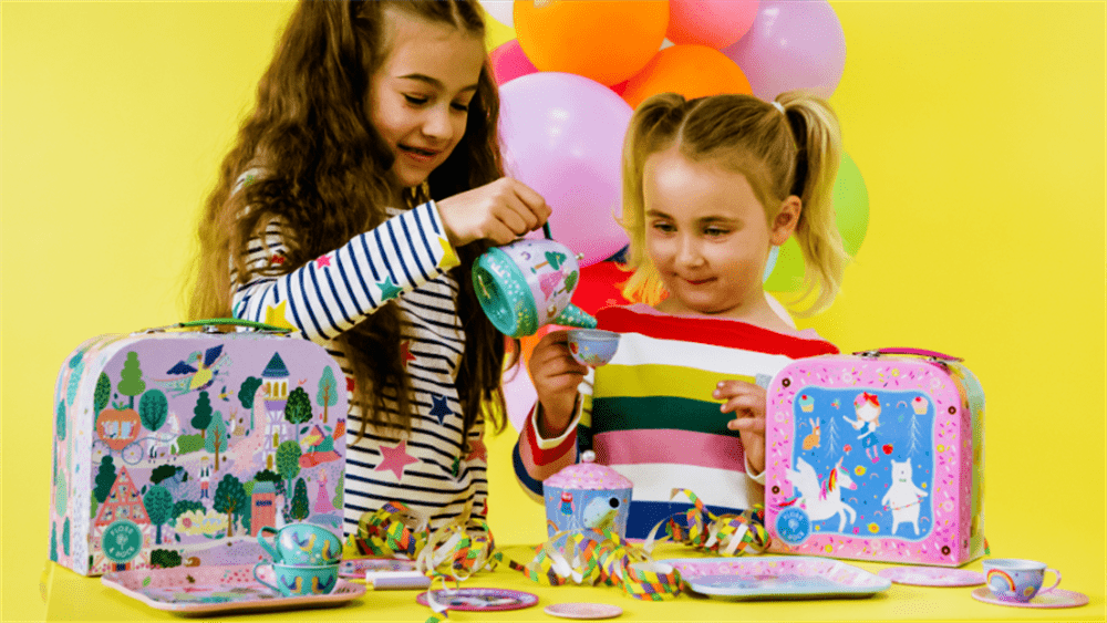 Müzikli Çay Seti Fairy Tale resmi