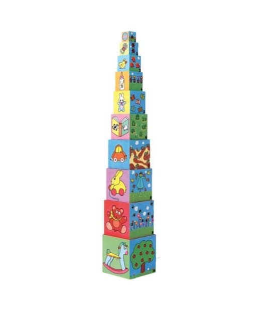 Djeco Küpler 10 Nature & Animals Blocks resmi