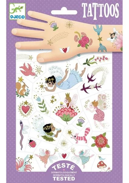 Djeco Dövme - Fairy Friends resmi