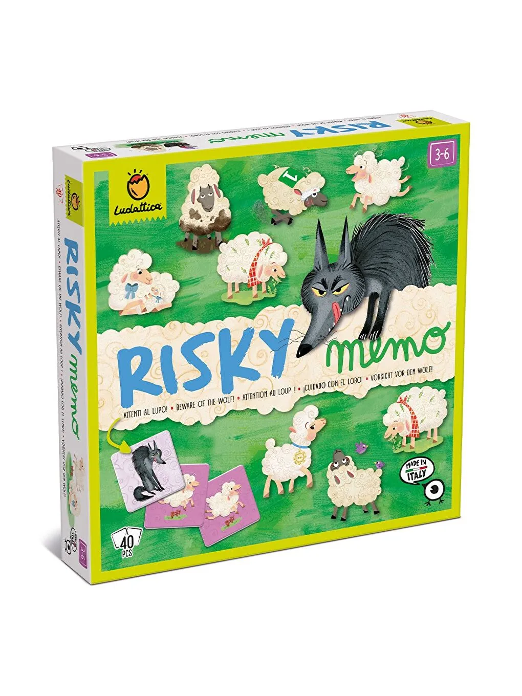 Risky Memo - Beware Of The Wolf resmi