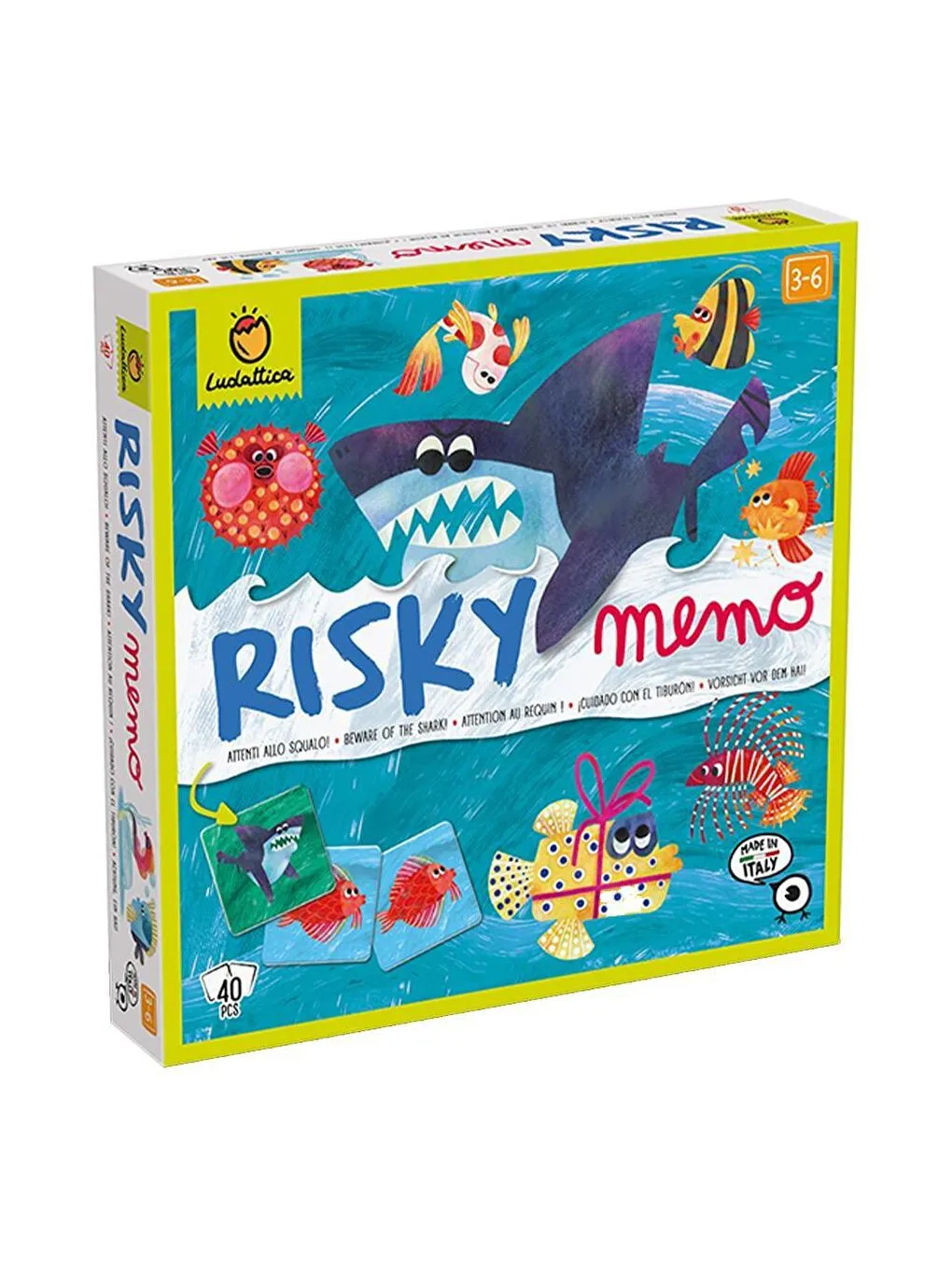 Risky Memo Beware Of The Shark resmi