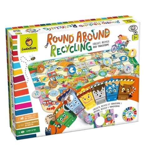 Round Around Recycling Sürdürülebilirlik Oyunu resmi