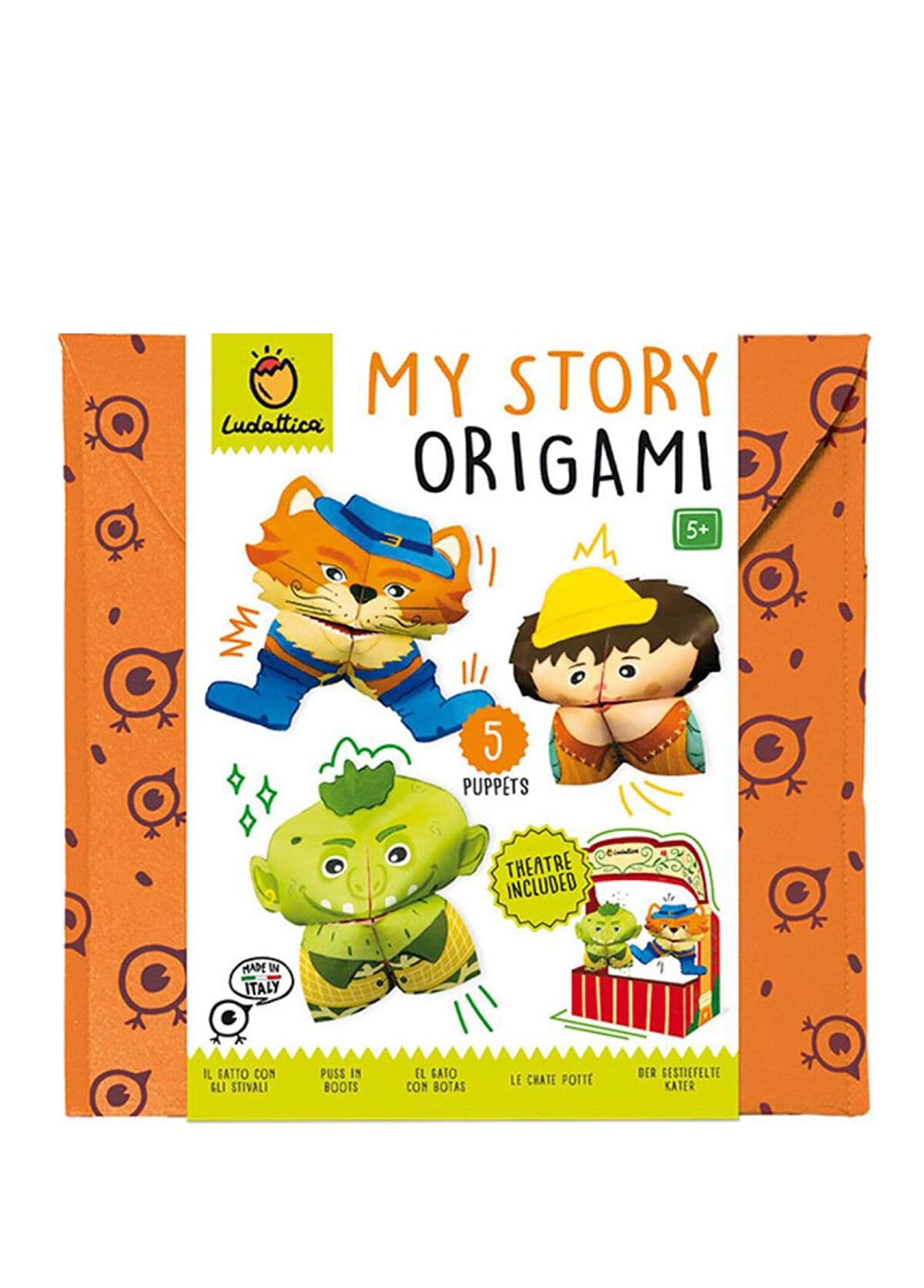 Origamiden Hikayeler - Çizmeli Kedi resmi
